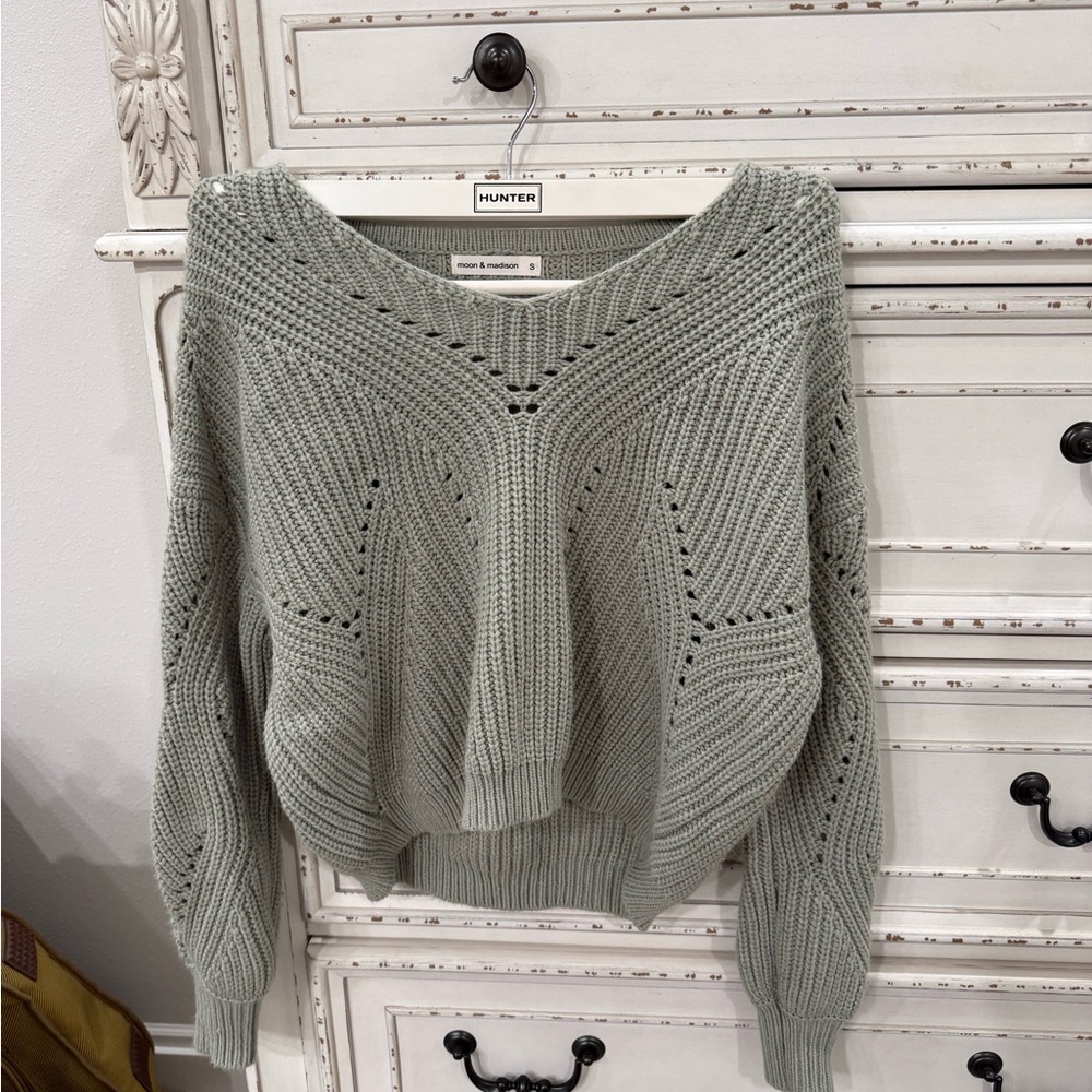 Sage Green Sweater